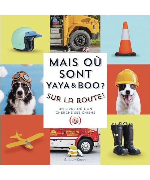 Mais où sont Yaya et Boo ? Sur la route: Un livre où l'on cherche ses chiens