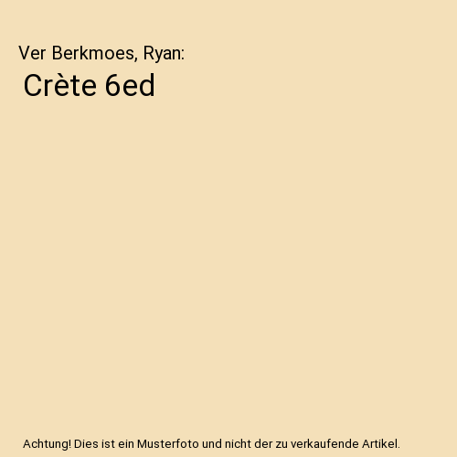 Crète 6ed