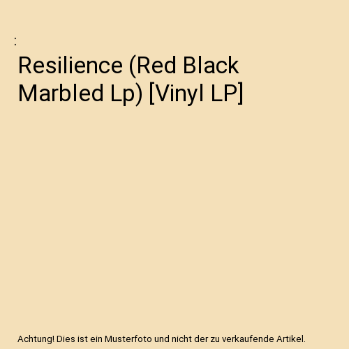 Resilience (Red Black Marbled Lp) [Vinyl LP]