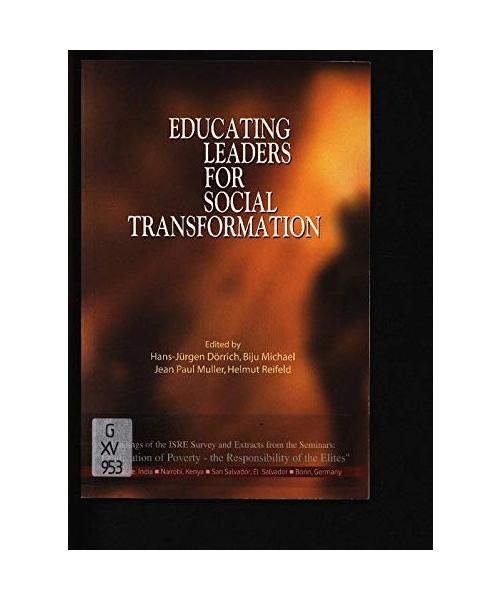Educating Leaders for social Transformation