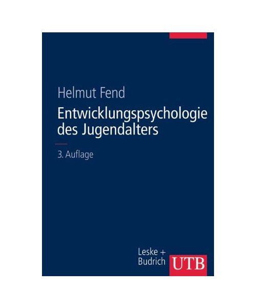 Entwicklungspsychologie des Jugendalters.: Ein Lehrbuch für pädagogische und psychologische Berufe.