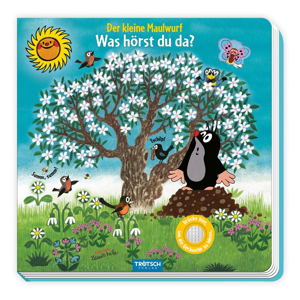 Trötsch Der kleine Maulwurf Soundbuch Was hörst du da: Soundbuch Geräuschebuch Bilderbuch Spielbuch