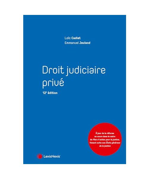 Droit judiciaire privé