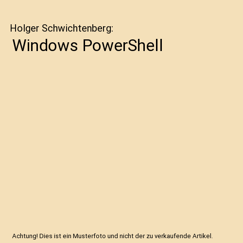 Windows PowerShell