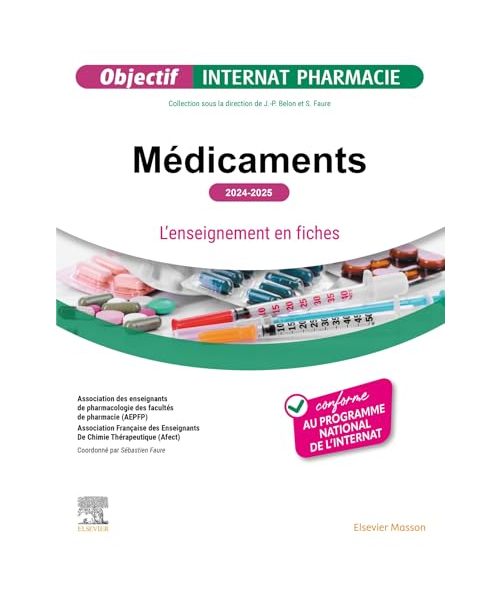 Médicaments 2024-2025: L'enseignement en fiches