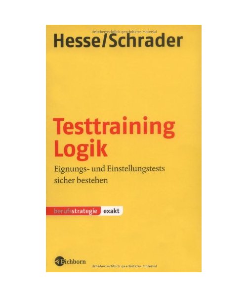 Testtraining Logik