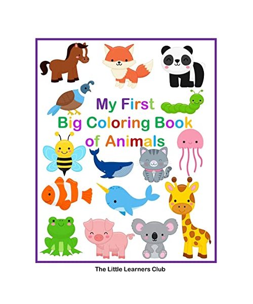 My First Big Coloring Book of Animals