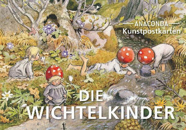 Postkarten-Set Wichtelkinder
