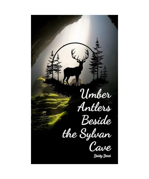 Umber Antlers Beside the Sylvan Cave