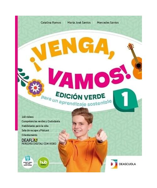 ¡Venga, vamos! Edición verde. Libro del alumno para todos. Per la Scuola media. Con e-book. Con espansione online (Vol. 2)