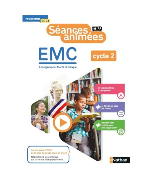 Séances animées - EMC Cycle 2 - Guide + Ressources