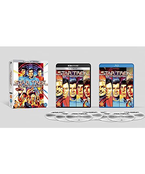 Star Trek: The Original 4 Movie Collection [Blu-ray] [2021]