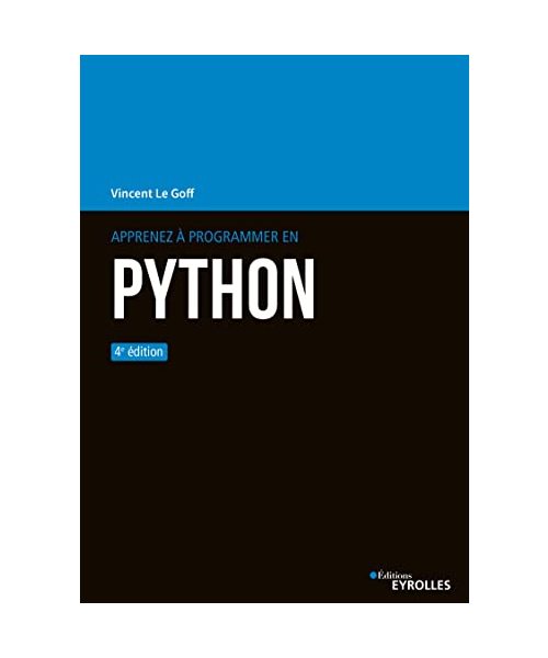 Apprenez à  programmer en Python - 4e