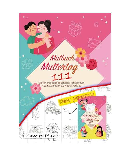 KitaFix Malbuch Muttertag