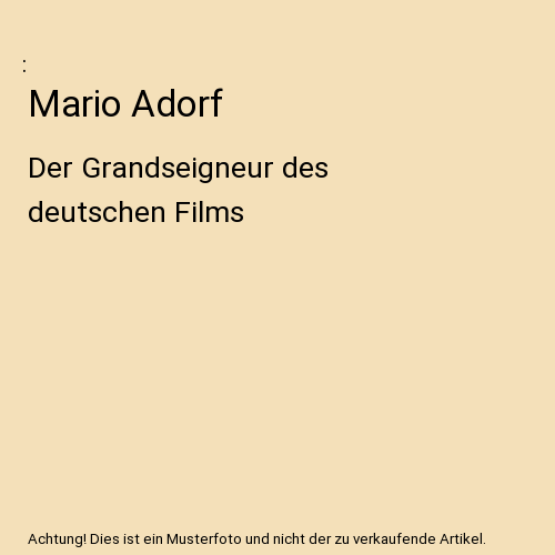 Mario Adorf