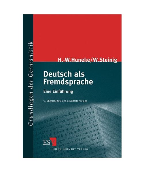 Deutsch als Fremdsprache.: Eine Einführung.