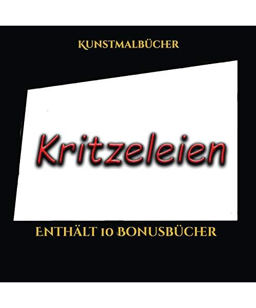 Kunstmalbücher (Kritzeleien)
