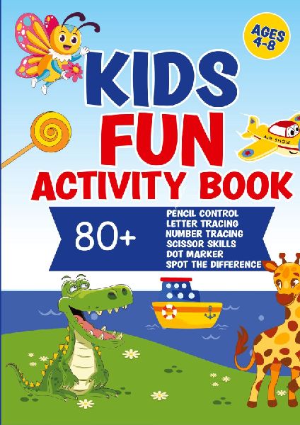 Kids Fun Activity Book