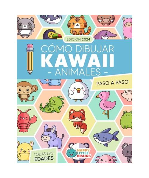 Cómo Dibujar Kawaii Animales: 101 Dibujos Súper Monos para Aprender a Dibujar Animales Paso a Paso (Mundo Kawaii, Band 2)