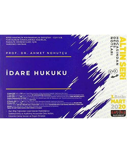 ?dare Hukuku Hocas?ndan Ders Notlar?: Alt?n Seri Hocas?ndan Ders Notlar?