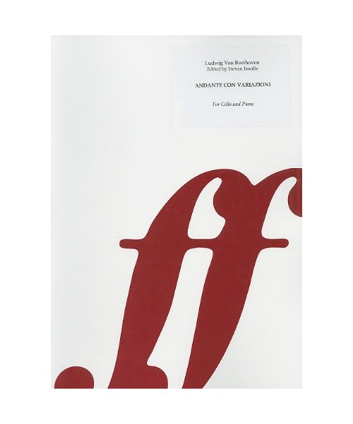 Ludwig Van Beethoven: Andante Con Variazioni: For Cello and Piano