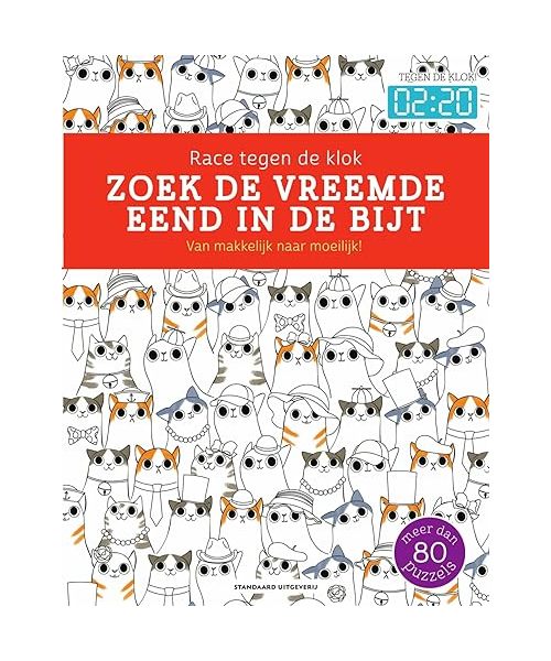 Zoek de vreemde eend in de bijt: race tegen de klok : van makkelijk naar moeilijk