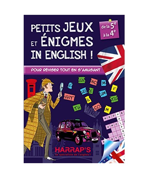 Harrap s Petits jeux et énigmes in english 5/4ème: De la 5e à la 4e
