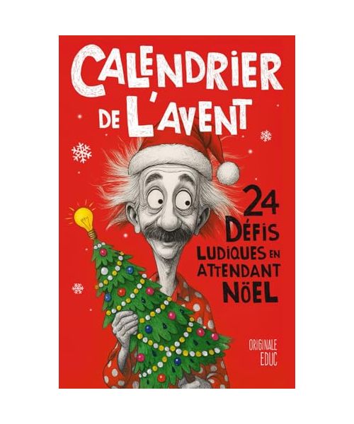 Calendrier de l’Avent: 24 défis ludiques en attendant Noël – Énigmes, casse-têtes et jeux de logique – Cadeau original pour ados, adultes et toute la famille