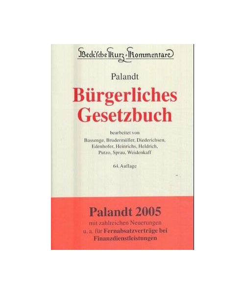 Bürgerliches Gesetzbuch (BGB): Mit Einführungsgesetz (Auszug), Unterlassungsklagengesetz, Produkthaftungsgesetz, Erbbaurechtsverordnung, Wohnungseigentumsgesetz, Hausratsverordnung, Lebenspartnerschaftsgesetz, Gewaltschutzgesetz (A