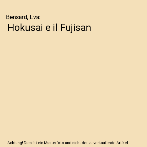 Hokusai e il Fujisan