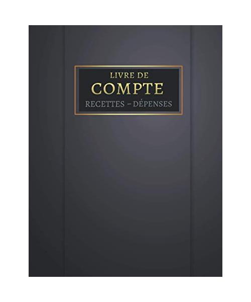 livre de compte: Cahier recettes dépenses | Carnet de tenue de comptes | Registre de comptabilite | Bilan Micro entrepreneurs | Recette depense auto ... Comptables françaises | Facile, Sample A