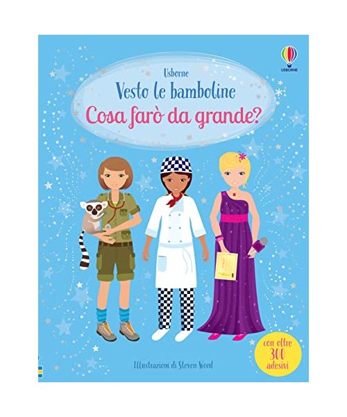 Cosa farò da grande? Con adesivi