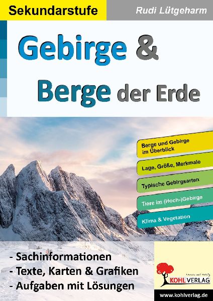 Gebirge & Berge der Erde