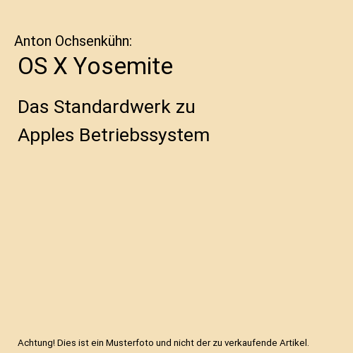 OS X Yosemite