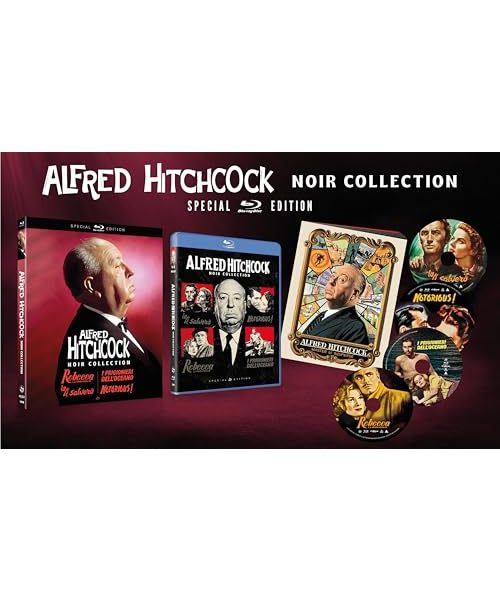 Blu-Ray Alfred Hitchcock Noir Collection (Special Edition) (4 Blu-Ray)