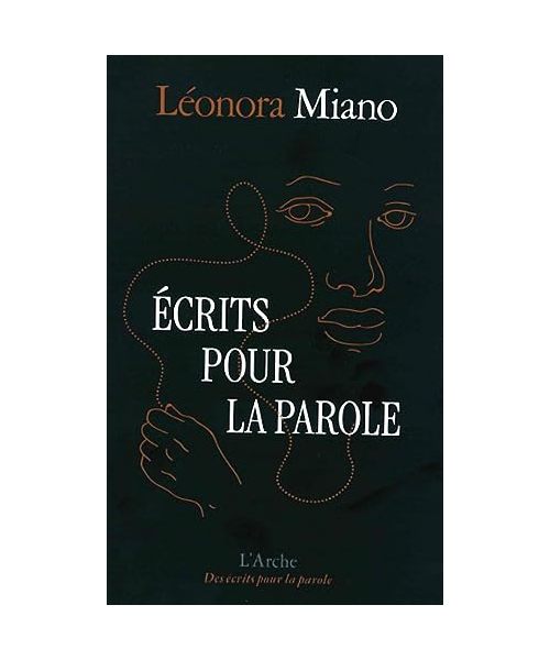 Écrits pour la parole