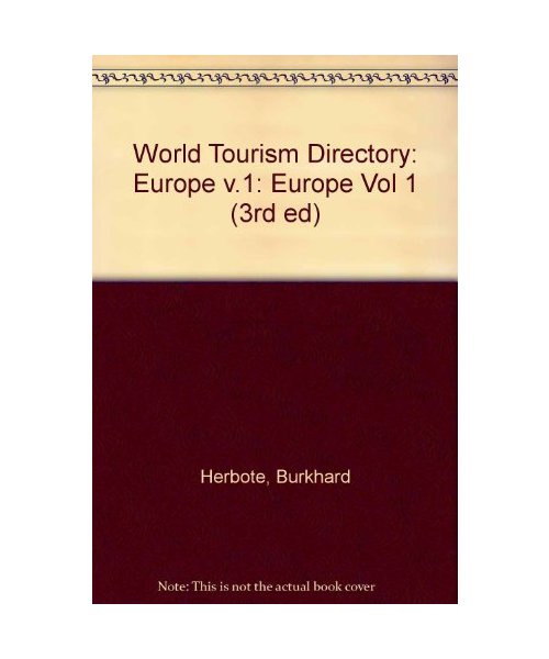 Europe: aus: World tourism directory '95/96, Pt. 1