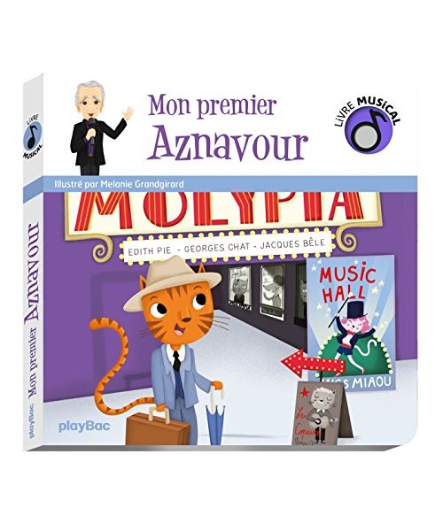 Livre musical - Mon premier Aznavour
