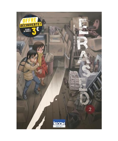 Erased T02 à 3 euros