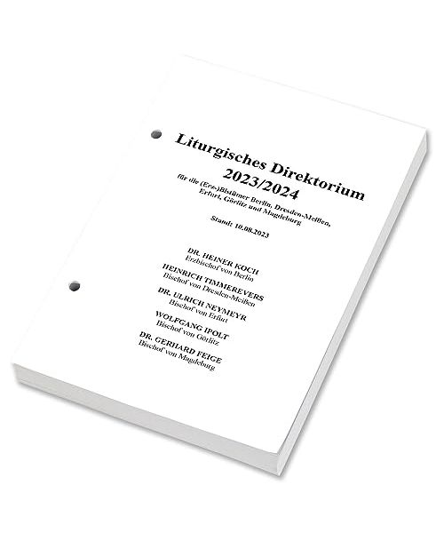 Liturgisches Direktorium 2023/2024