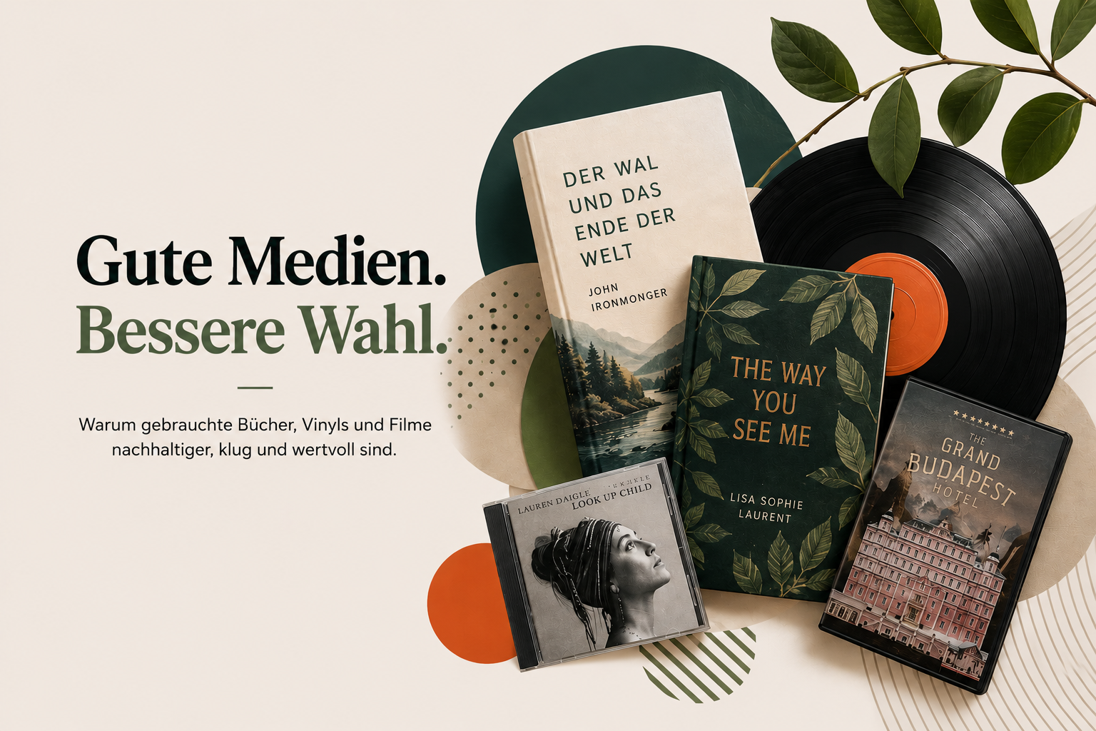 Warum gebrauchte Medien oft die bessere Wahl sind