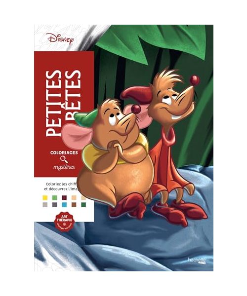 Coloriages mystères Disney - Petites bêtes