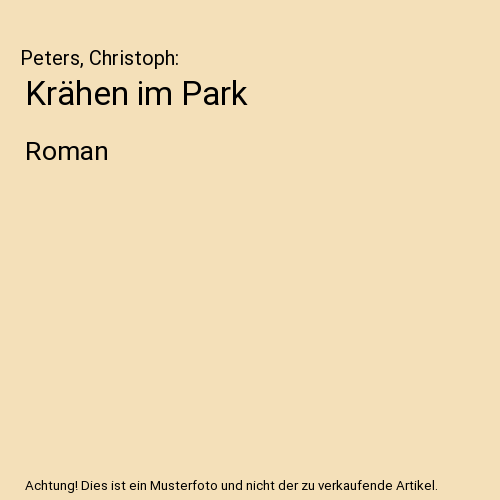 Krähen im Park