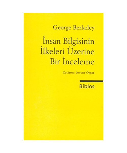 Insan Bilgisinin Ilkeleri Üzerine Bir Inceleme