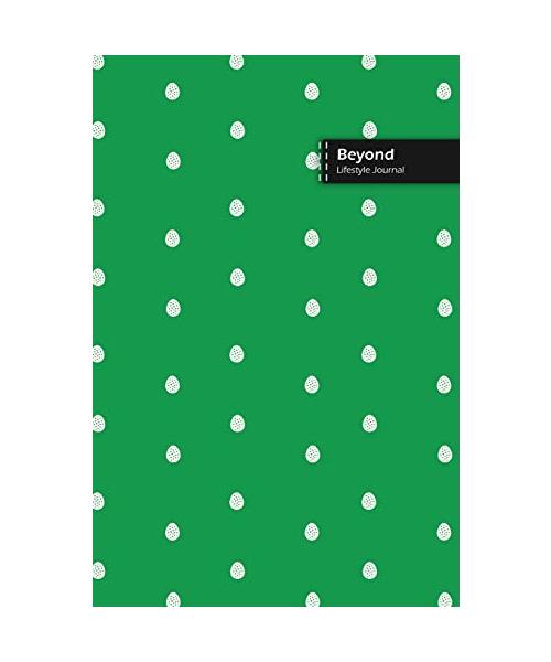 Beyond Lifestyle Journal, Wide Ruled Write-in Dotted Lines, (A5) 6 x 9 Inch, Notebook, 288 pages (144 shts) (Green)