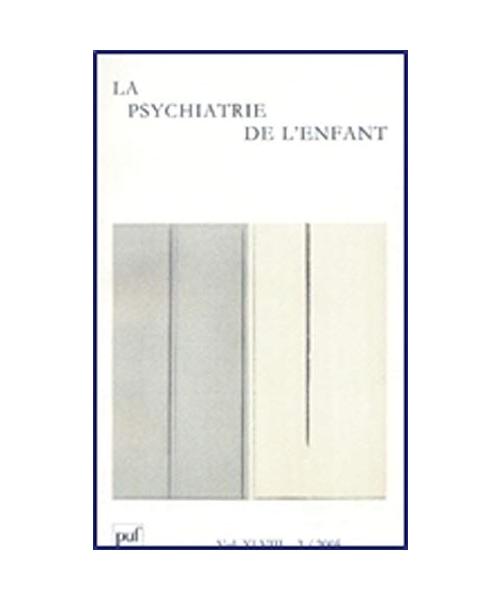 Psychiatrie de l'enfant, N° 2 - Volume 48 :