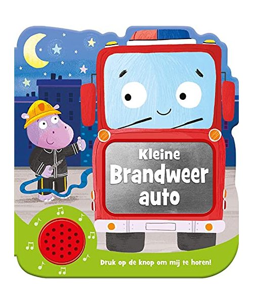 Geluidboek Kleine Brandweerauto: Druk op de knop om mij te horen! (1 geluid shaped)