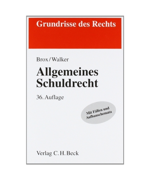 Allgemeines Schuldrecht