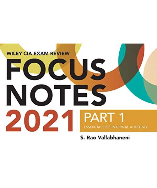 Wiley CIA Exam Review 2021 Focus Notes, Part 1