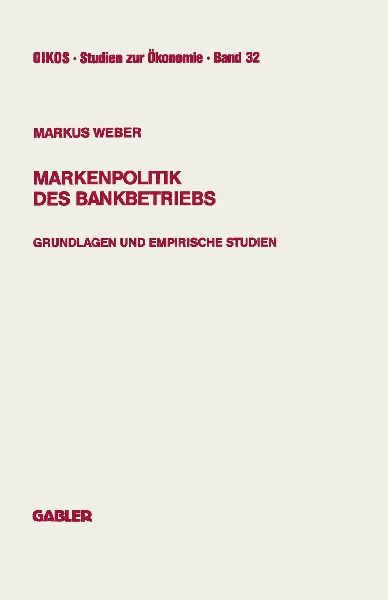 Markenpolitik des Bankbetriebs